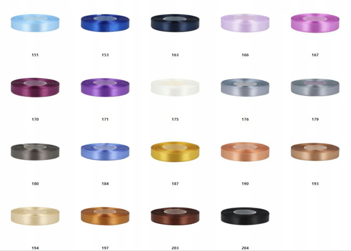 Winietka na kieliszek wstążka z naklejką