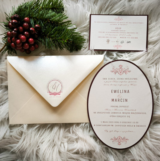 Zaproszenie ślubne Bajkowe