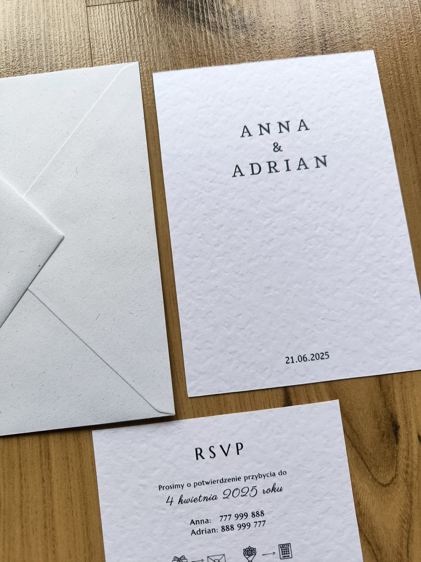 Zaproszenie ślubne Timeless Elegance