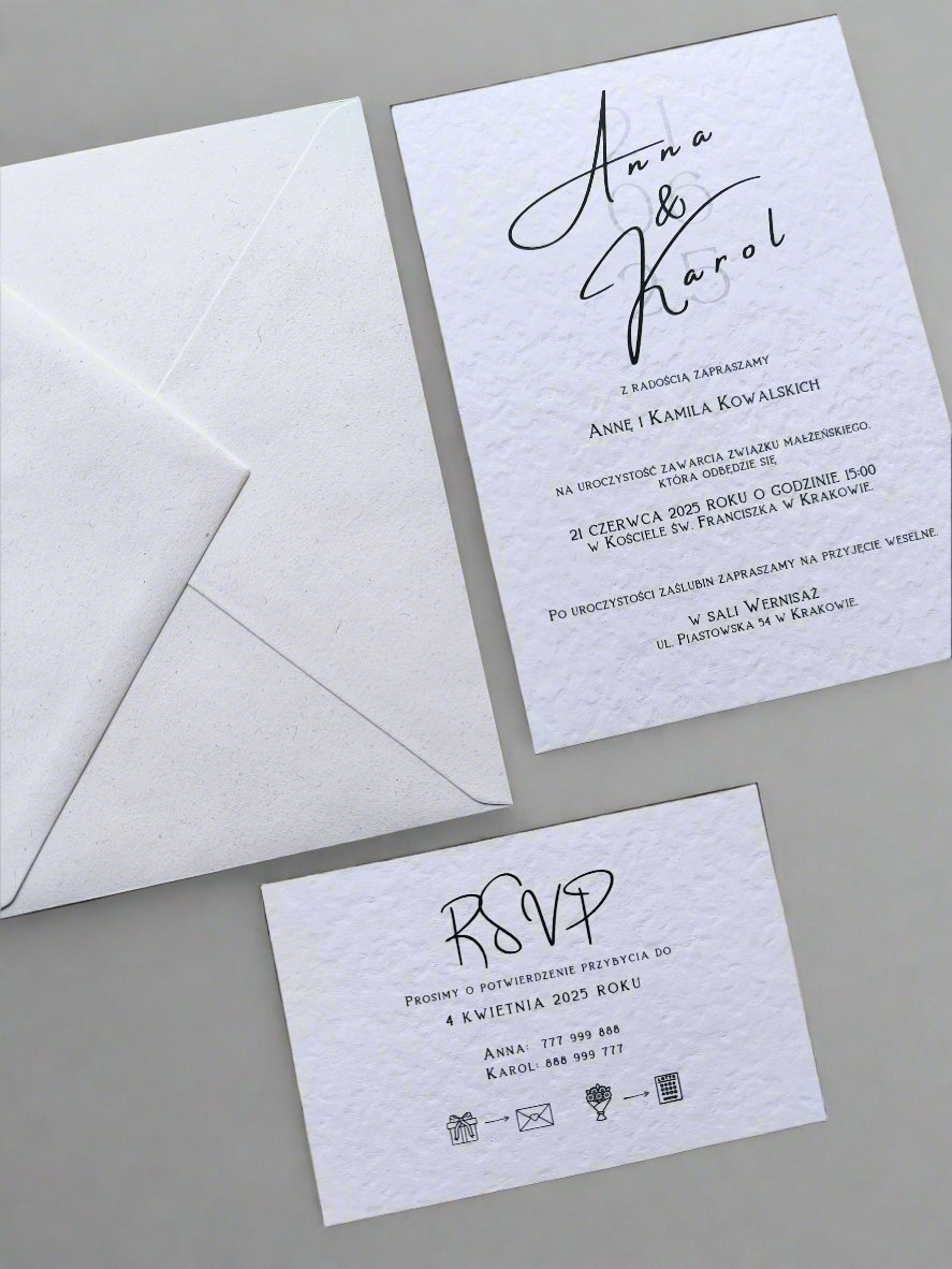 Zaproszenie ślubne