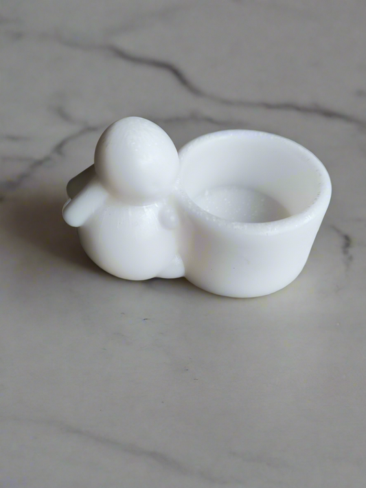 Stojak, kieliszek na jajko Happy Bunny