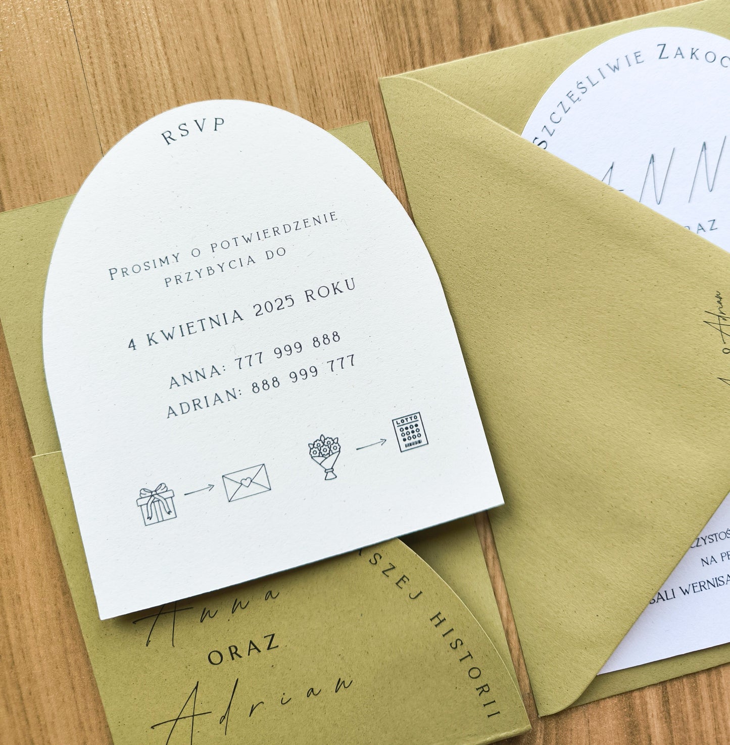 Zaproszenie ślubne Lime Time